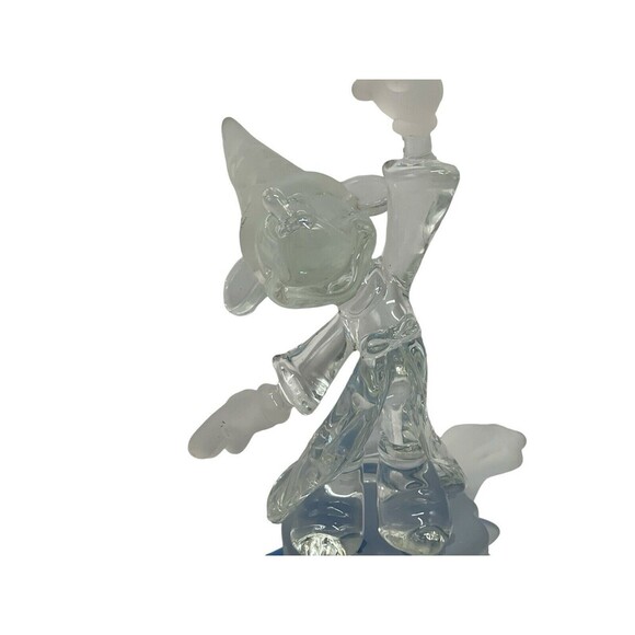 Disney Fantasia Mickey Mouse Sorcerer's Apprentice Glass Disney World Figure - Picture 9 of 16